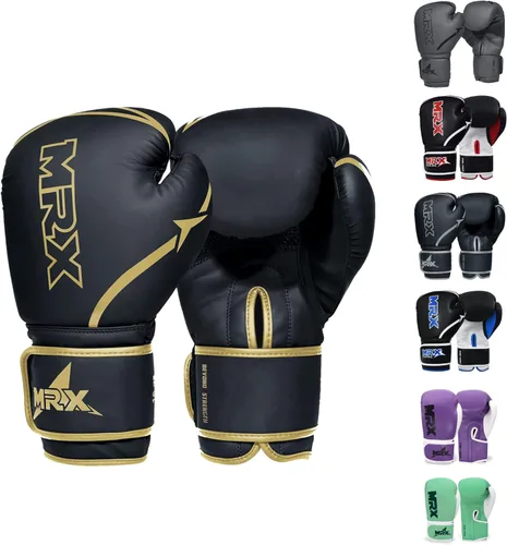 Vista 13 de MRX Guantes de boxeo para entrenamiento de combate, entrenamiento de combate, entrenamiento de combate, entrenamiento de sparring grappling