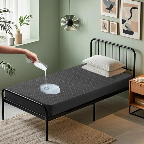 Vista 12 de BEDLORE Protector de colchón de tamaño individual, funda de colchón impermeable sin ruido con bolsillos elásticos para colchones de 6 a 15 pulgadas