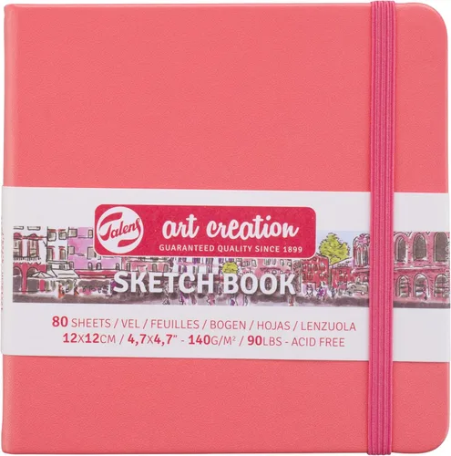 Vista 19 de Talens Art Creation Cuaderno de bocetos 80 hojas, 5.1 in x 8.3 in, negro