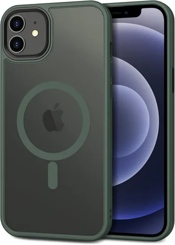 Vista 34 de CACOE Funda magnética para iPhone 12 y iPhone 12 Pro 2020 de 6.1 pulgadas, compatible con MagSafe y soporte magnético para teléfono de automóvil