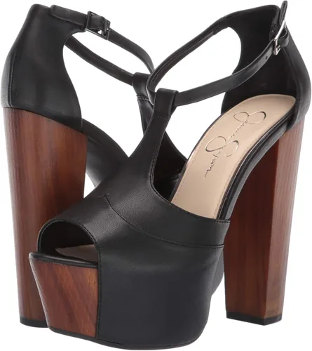 Vista 7 de Jessica Simpson Sandalias de plataforma con tacón floral Dany 3 para mujer