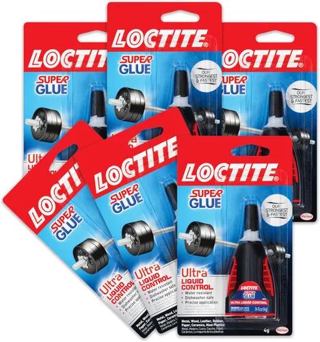 Vista 10 de Loctite Super Glue Ultra Liquid Control, 0.14 fl oz, 1, Botella