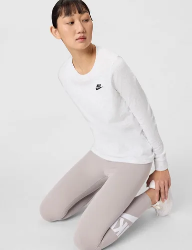 Vista 5 de Nike Sportswear Club - Camiseta de manga larga para mujer