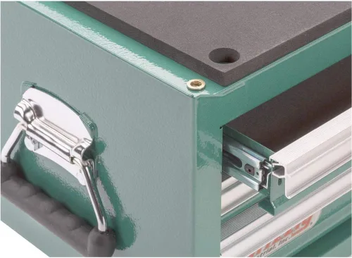 Vista 4 de Grizzly Industrial H0837-Elevador medio de 3 cajones con diapositivas de rodamientos de bolas