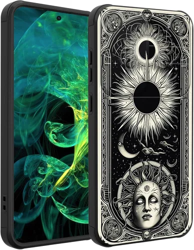 Vista 183 de Funda para Galaxy A36 5G/A56 5G con cubierta de cámara deslizante, resistente de doble capa híbrida a prueba de golpes, funda protectora resistente