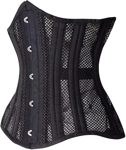 Vista 2 de SHAPERX Women 24 Double Steel-Boned Longline Heavy Duty Waist Training Corsets Shaper