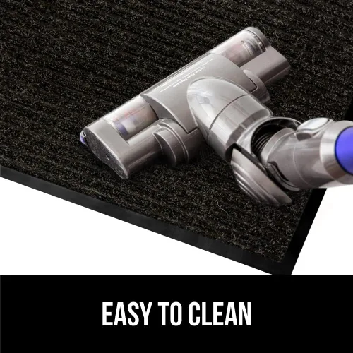 Vista 76 de Gorilla Grip - Tapete afelpado original de goma con perfil bajo, resistente, duradero, impermeable y fácil de limpiar para interior y exterior