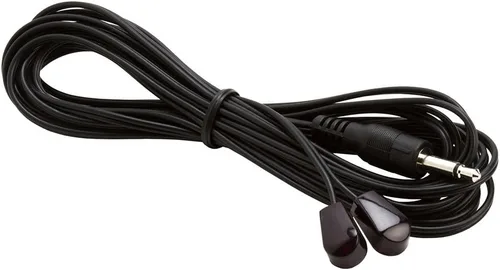 Vista 3 de Cmple - Extensor de emisor IR dual Mini emisores infrarrojos adhesivos Blink Eye, cable de extensión de control remoto de 0.138 in 10 pies