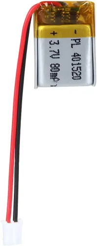 Vista 29 de Batería de 3.7V 120mAh 551521 Polímero de Litio Ion Recargable Li-ion Li-Po con Conector 2P PH 2.0mm Pitch