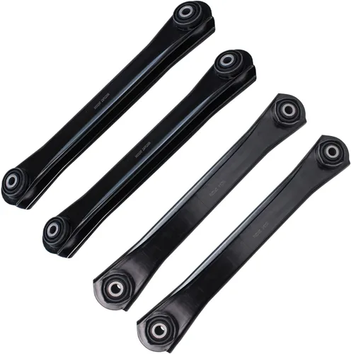 Vista 111 de Detroit Axle - Ejes de eje delantero izquierdo derecho CV + brazos de control delanteros inferiores de repuesto para Ford Focus 2000-2004 - Juego