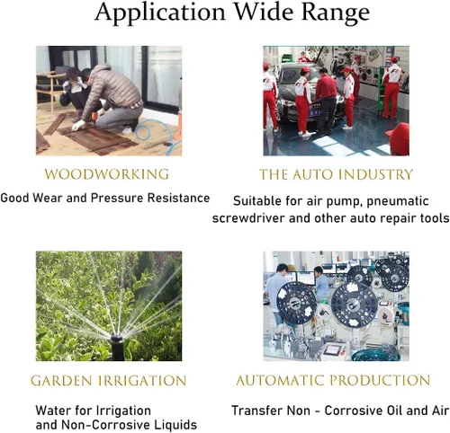 Vista 6 de Quickun - Tubo neumático de poliuretano PU de 4 mm x 2,5 mm, línea de manguera de aire para ajuste de compresor de aire o transferencia de fluidos