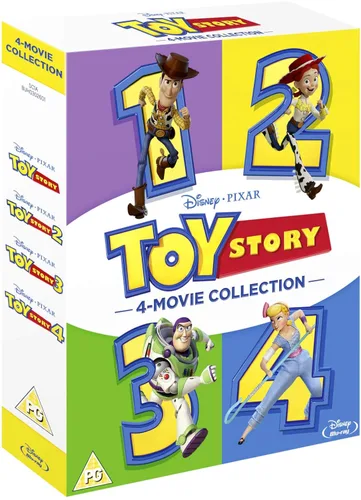 Toy Story 1-4 Movie Collection - Blu-ray Box Set Region Free