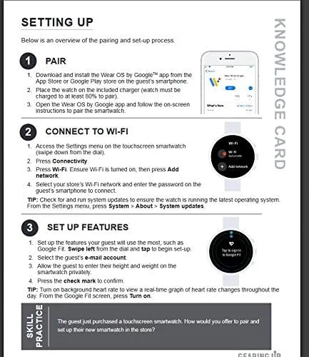 Vista 8 de Fossil Gen 4 Explorist HR - Reloj inteligente con pantalla táctil de acero inoxidable y silicona color negro liso modelo BQD1000