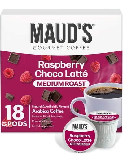 Vista 63 de Maud's - Cápsulas de café reciclables, compatibles con la cafetera Keurig K-Cup, una sola porción de café 100% arábica de tueste medio, 18