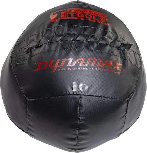 Vista 11 de Body-Solid Tools Dynamax - Pelota medicinal suave de alta calidad, bolas de pared que no rebotan para entrenamiento de fuerza, entrenamiento