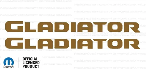 Vista 14 de Decal Mods Calcomanía Gráfica para Capó Gladiator/Adhesivo para Jeep Wrangler/Gladiator JL/JT (2019-2024) Blanco Mate CWM (Juego de 2) SJ4T8