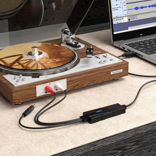 Vista 5 de DriverGenius AV202-B USB2.0 Dispositivo de tarjeta de captura/grabber de audio - Win & Mac