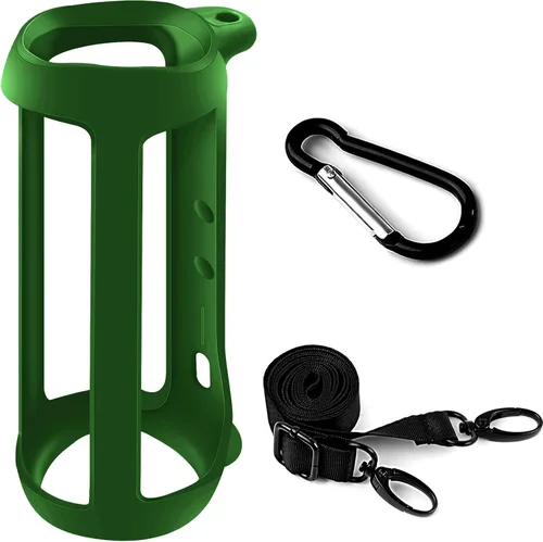 Vista 8 de Funda de silicona compatible con altavoz Bluetooth portátil FLIP 5, funda de gel suave para piel, funda de goma, bolsa de transporte de viaje