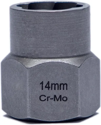 Vista 3 de Juego de llaves extractoras de tornillos de perno, juego de 18 piezas de extractor de pernos de impacto y tuercas, removedor de tuercas peladas