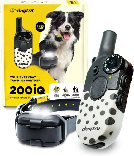 Vista 20 de Dogtra 200iQ Collar E de entrenamiento remoto – 100 niveles, tono, vibración, rango de 1/2 milla – Compacto, impermeable, control con una sola mano