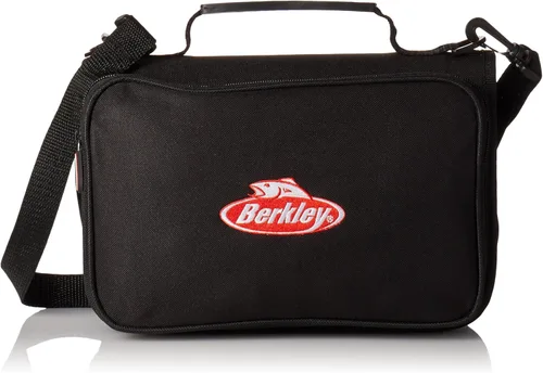 Bolso blando para guardar carnada Berkley Soft Bait Binder 1170, 7 fundas resistentes aguantan hasta 21 bolsas estándar de cebo blando, organiza y