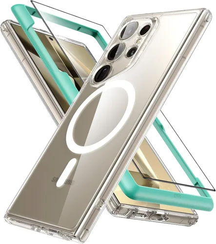 Vista 19 de ESR para Samsung S24 Ultra, Funda Compatible con MagSafe, Funda Magnética para Samsung Galaxy S24 Ultra, Protección de Grado Militar, Resistente al