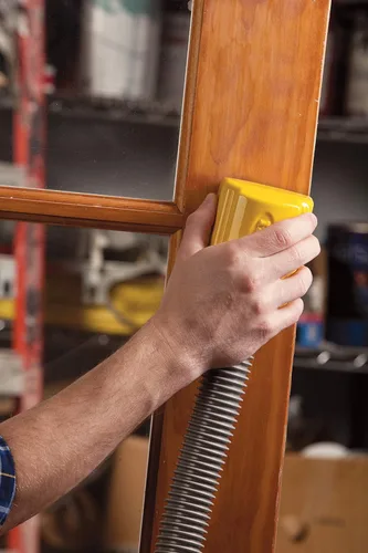 Vista 6 de HYDE Lijadora de esponja 9160 sin polvo, 1 paquete (paquete), color negro