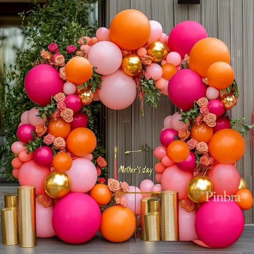 Vista 10 de Guirnalda de globos de oro blanco y negro, doble relleno, globos de color dorado champán, color crema y beige, kit de arco de globos