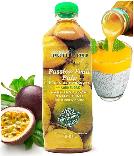 Vista 8 de Jungle Pulp Mezcla de puré de mango Costa Rica, para cócteles, hornear y postres -Nunca enlatado - Mezclar o verter en batidos, daiquiri