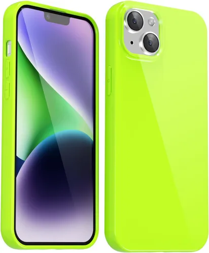 Vista 247 de Svanove para iPhone 7 Plus/ 8 Plus, funda de silicona, de goma suave brillante y gel de jey lindo, funda protectora de plástico simple y lisa