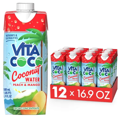 Vista 10 de Vita Coco Agua de coco, piña, 16.9 onzas líquidas