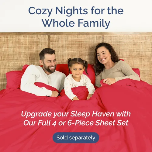 Vista 90 de Sábana encimera de bolsillo profundo, más suave que el algodón egipcio, 1 sábana encimera para colchón tamaño Queen