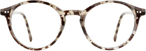 TIJN Gafas de bloqueo de luz azul para hombres y mujeres, gafas de montura redonda gruesa vintage