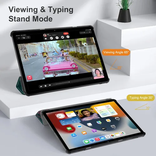 Vista 6 de TWOLSKOO Funda para tablet Tienda Fire Max 11 (13 generación, versión 2023), soporte de sueñoactivación triple y a prueba de golpes - Mandala FMX558