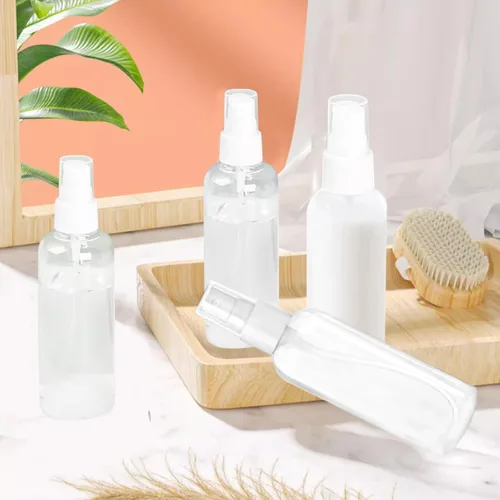 Vista 7 de MUUZLL Botellas pulverizadoras 6 piezas, botellas de aerosol cosméticas recargables, pequeños recipientes de líquido rellenables, botella de viaje