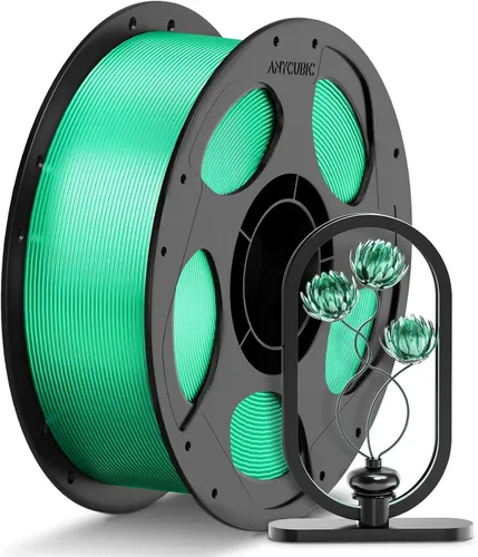 Vista 51 de ANYCUBIC Paquete de filamentos PETG de 0.069 pulgadas, filamento de impresora 3D, precisión dimensional +/- 0.001 in, dureza excepcional, carrete