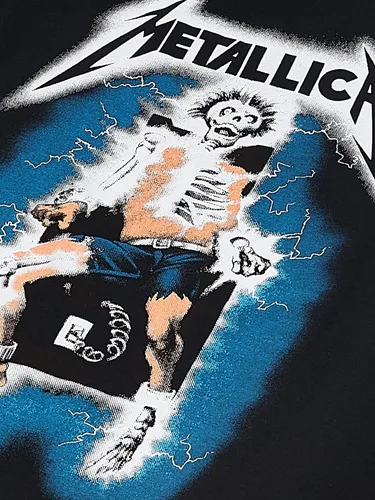 Vista 3 de Metallica Camiseta unisex para adultos Ride The Lightning