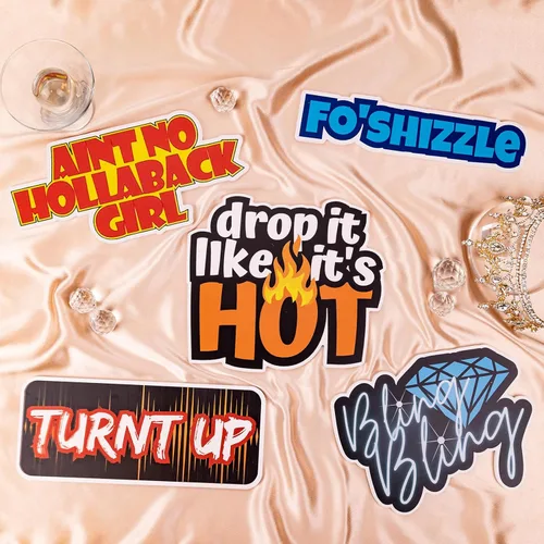 Vista 2 de (2000 Pack) Eleva tu experiencia de cabina de fotos con accesorios duraderos e impermeables para fotomatón – Perfecto para bodas, cumpleaños