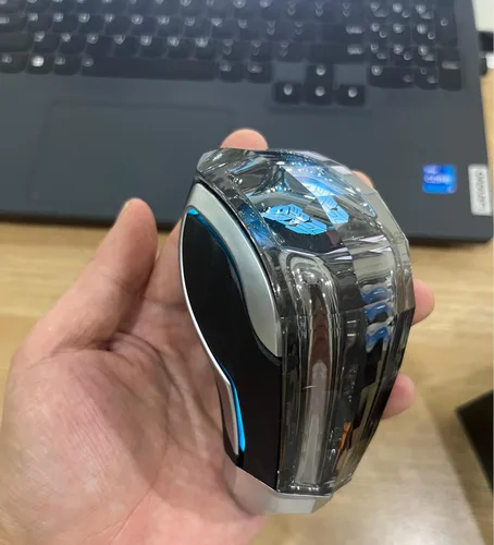 Pomo de cambio de marchas con activación táctil, cambio de color LED, cristal automático, con botón de bloqueo para pomo de cambio de marchas