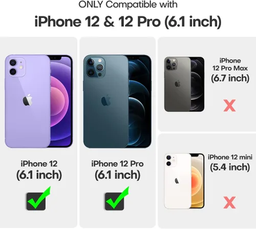 Vista 138 de TOCOL Funda 5 en 1 para iPhone 13, con 2 protectores de pantalla + 2 protectores de lente de cámara, funda de silicona líquida para iPhone 13, verde
