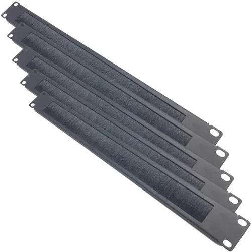 Paquete de 5 unidades de montaje en rack horizontal para panel
