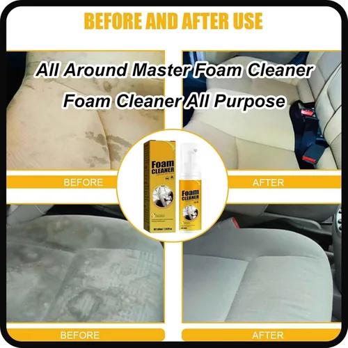 Vista 6 de All Around Master Limpiador de espuma, limpiador de espuma multiusos, limpiador de espuma multiusos para automóvil, limpiador de espuma mágica