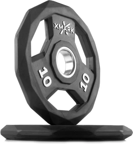 XMARK DIAMANTE NEGRO - Discos de peso olímpico XMark, pesas de barra