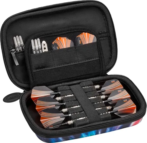 Vista 6 de Casemaster by GLD Products Sentinel 6 - Estuche para dardos con capacidad para accesorios adicionales, puntas, ejes y vuelos, compatible con punta