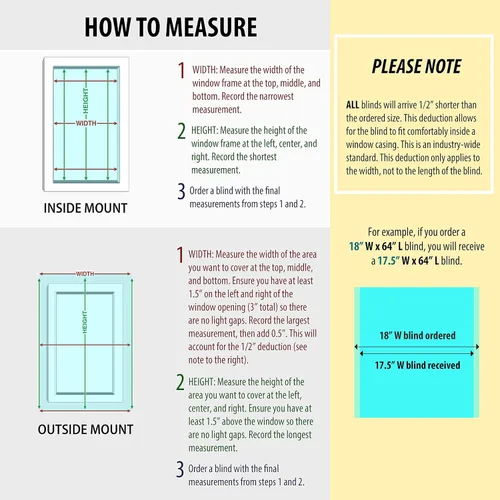 Vista 5 de Mini persianas de vinilo de 1 pulgada para oscurecer la habitación son cordones