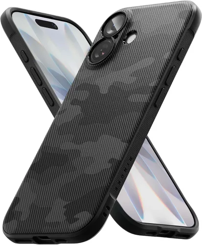 Vista 12 de Ringke Onyx - Funda para iPhone 15 Case, [Se Siente Bien en la Mano] resistente al aceite y a la suciedad, cubiertas individuales para lentes