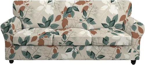 Vista 67 de CRFATOP Fundas para sillas suaves de 2 piezas para perros, fundas elásticas para sillón de 1 plaza, fundas de muebles de sofá lavables con 1 funda