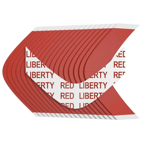Vista 7 de Liberty - Cinta adhesiva para peluca de cabello rojo (36 piezas) de doble cara para peluca de encaje frontal de Toupee con tiras impermeables