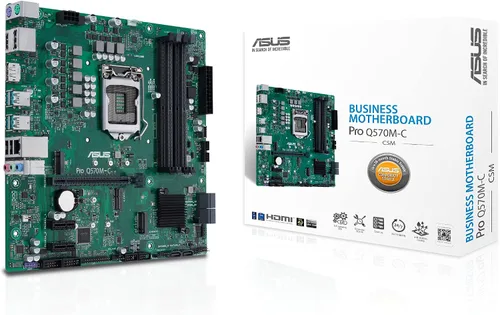 Vista 8 de ASUS Pro Q670M-C-CSM LGA 1700 (Intel 12ª y 13ª generación e Intel vPro) placa base comercial mATX