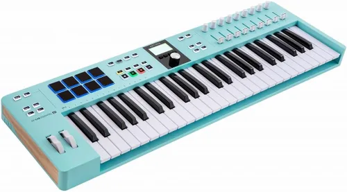 Vista 2 de Arturia KeyLab Essential mk3 Controlador de teclado de 49 teclas - Aguamarina